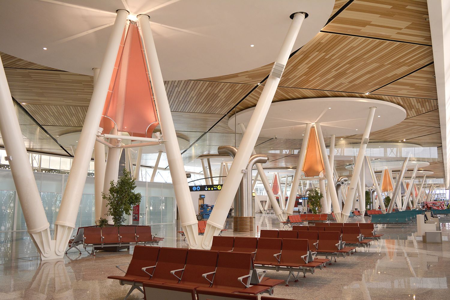 New terminal at Marrakech Airport in Morocco